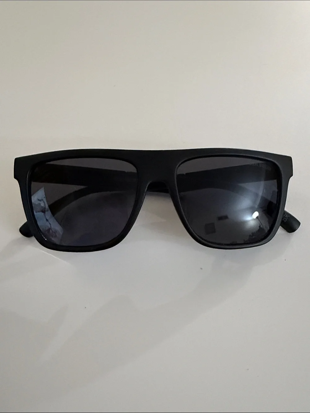 Steve Madden Bosco Matte Black Sunglasses with Gray Lenses 54-18-144
